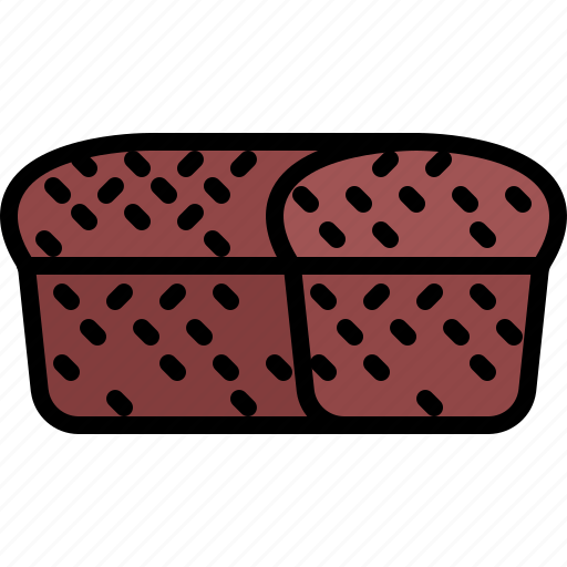 Bread, seed, bakery, food, baked, goods icon - Download on Iconfinder