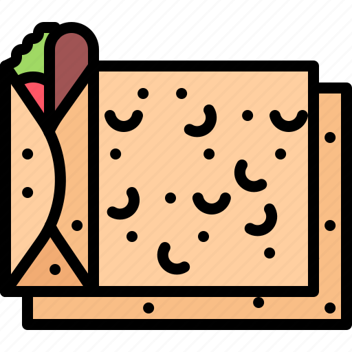 Lavash, bakery, food, baked, goods icon - Download on Iconfinder