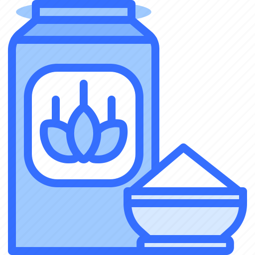 Flour, plate, package, bakery, food, baked, goods icon - Download on Iconfinder