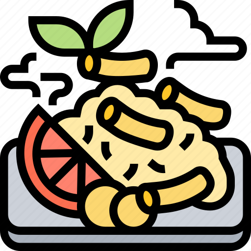 Macaroni, food, gourmet, cooking, dish icon - Download on Iconfinder
