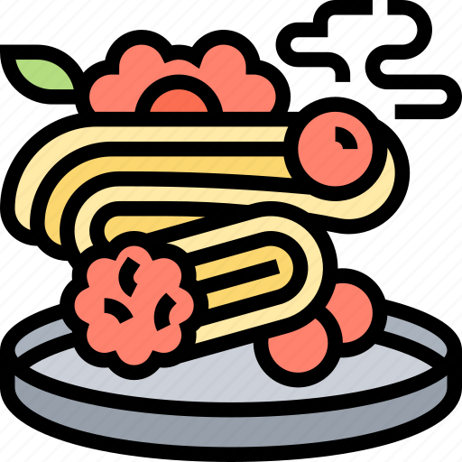 Spaghetti, pasta, gourmet, food, italian icon - Download on Iconfinder