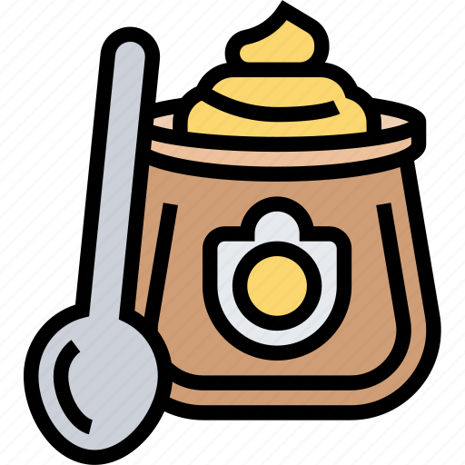 Mustard, sauce, condiment, dressing, seasoning icon - Download on Iconfinder