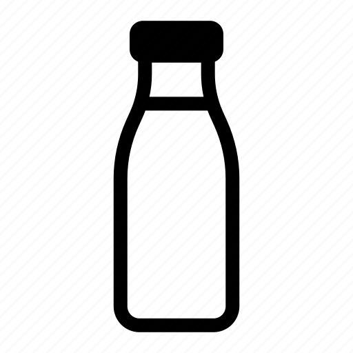 Bottle, breakfast, dairy, milk, milk bottle icon - Download on Iconfinder