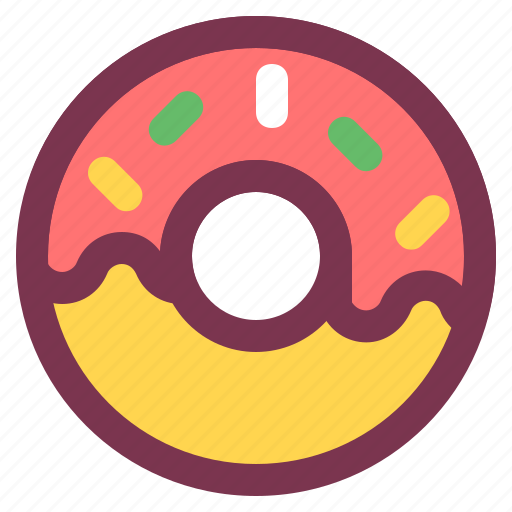 Breakfast, doughnut, dessert, food, sweet icon - Download on Iconfinder