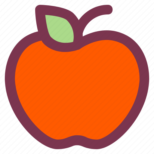 Apple, breakfast, food, fruit, sweet icon - Download on Iconfinder