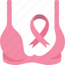 bra, emblem, breast, cancer, prevention