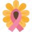 flower, carnations, breast, cancer, awareness 