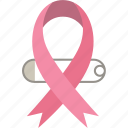 ribbon, breast, cancer, awareness, support