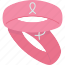 wristband, bracelets, support, cancer, awareness