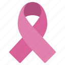 pink, ribbon, sweet, cancer, symbol cancer, badge