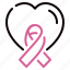 pink, hope, heart, awareness, breast, cancer, health, care, campaign 