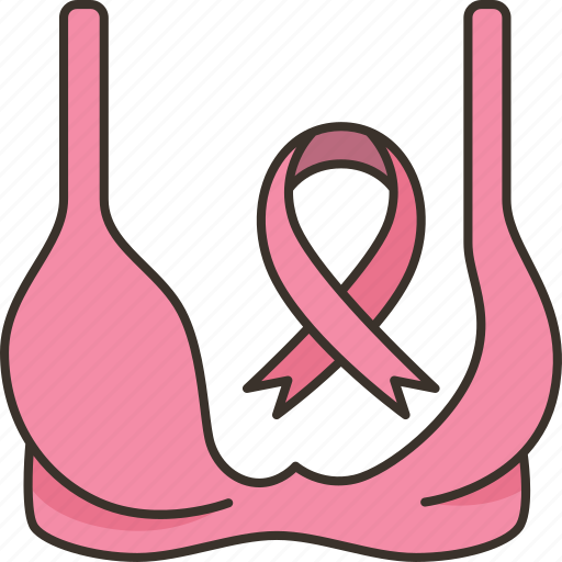 Bra, emblem, breast, cancer, prevention icon - Download on Iconfinder