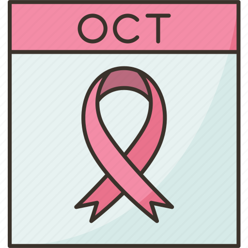 Calendar, breast, cancer, october, month icon - Download on Iconfinder