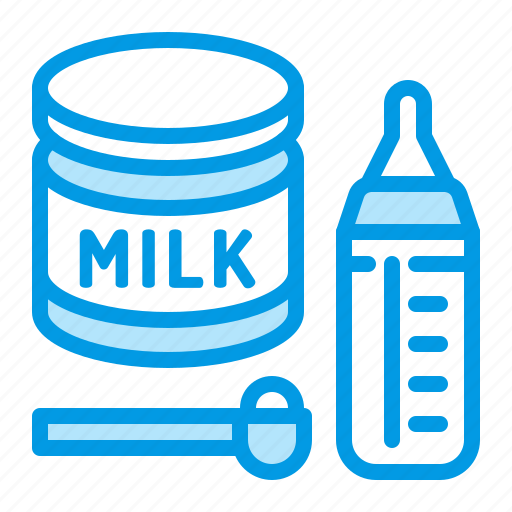 Baby, bottle, food, milk, powdered icon - Download on Iconfinder