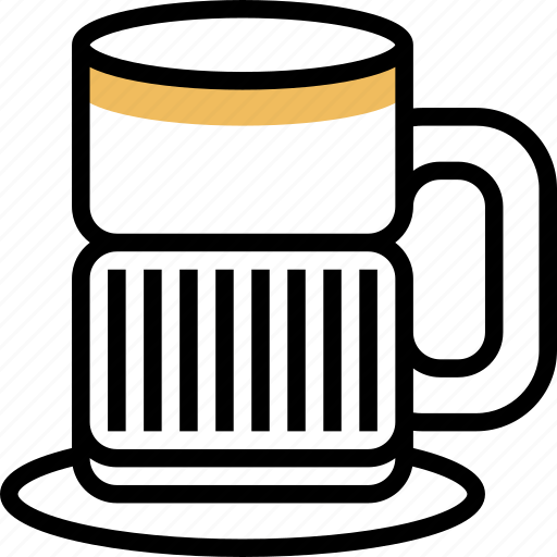 Beer, mug, glass, beverage, booze icon - Download on Iconfinder