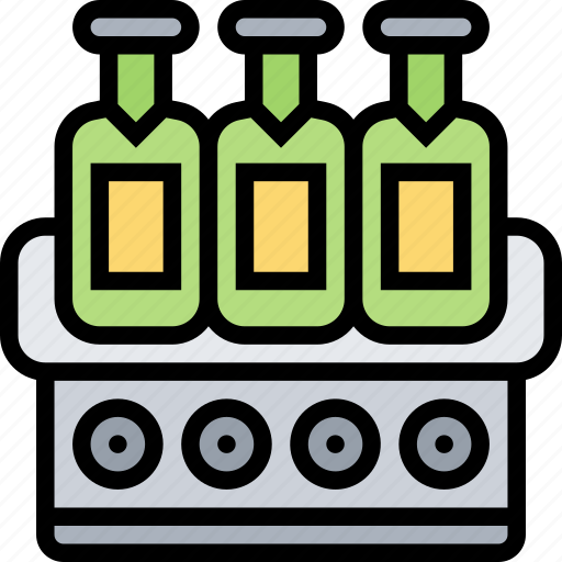 Conveyor, brewery, factory, manufacturing, process icon - Download on Iconfinder