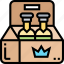 packaging, beer, box, bottle, pack 