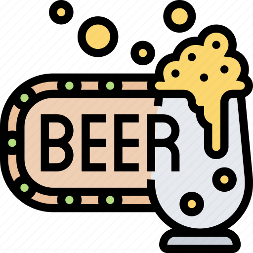 Pub, beer, drink, sign, bar icon - Download on Iconfinder