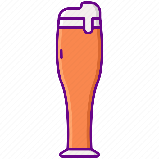 Pilsner, beer, drink, glass icon - Download on Iconfinder