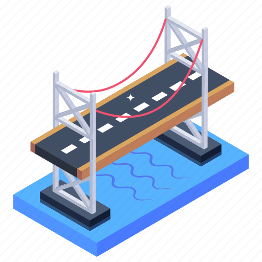Bridge, overpass, road bridge, flyover icon - Download on Iconfinder