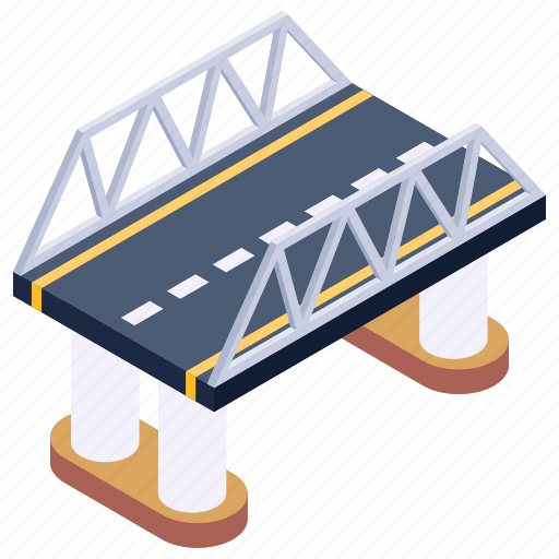 Overpass, flyover, bridge, atone arch bridge, road bridge icon - Download on Iconfinder