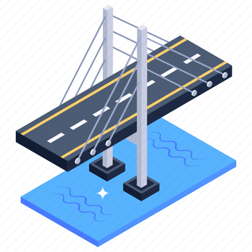 Bridge, overpass, bridge architecture, oresund bridge, european bridge icon - Download on Iconfinder
