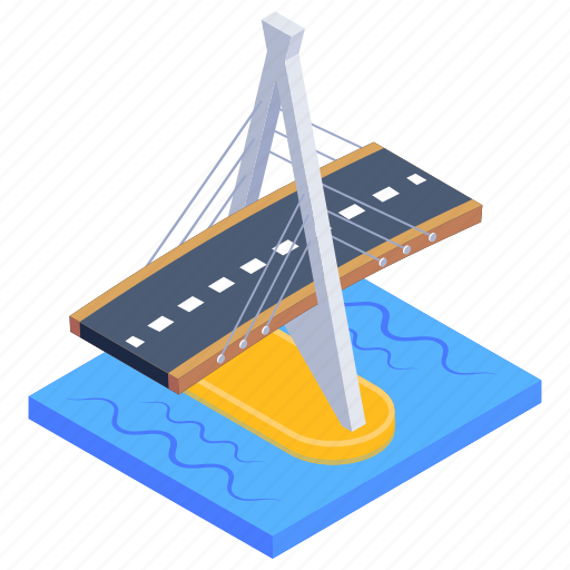 Norwegian bridge, bridge, overpass, halogaland bridge, viaduct icon - Download on Iconfinder