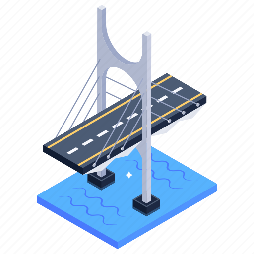 Bridge, overpass, viaduct, eleanor schonell bridge, green bridge icon - Download on Iconfinder