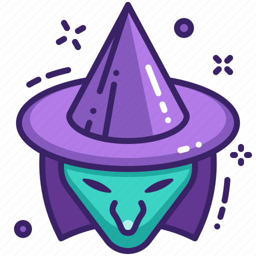 Hat, magic, witch icon - Download on Iconfinder