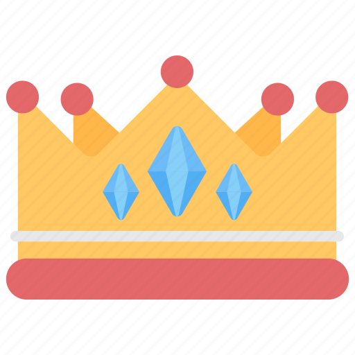 Crown, headpiece, nobility, headwear, headdress icon - Download on Iconfinder