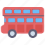double decker bus, coach, automobile, transport, travel 
