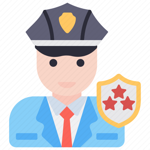 Police officer, enforcement, sherrief man, policeman, security officer icon - Download on Iconfinder