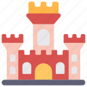 castle, fort, fortification, landmark, building