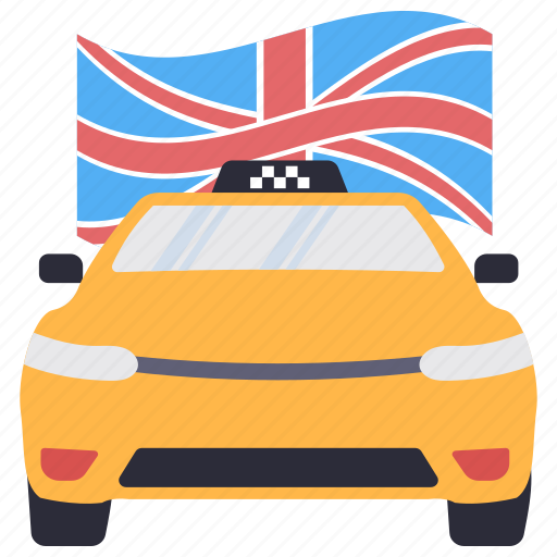Taxi, cab, car, vehicle, automobile icon - Download on Iconfinder