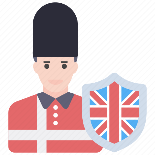 British soldier, royal guard, queen guard, army man, protector icon - Download on Iconfinder