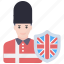 british soldier, royal guard, queen guard, army man, protector 
