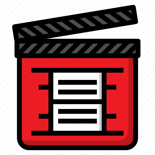 Action, cinema, clapboard, film, movie icon - Download on Iconfinder