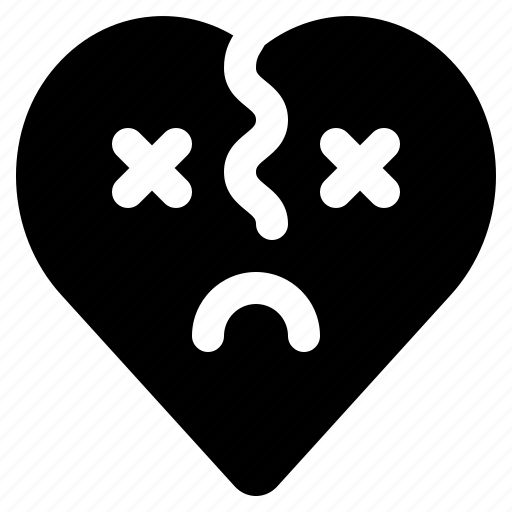 Broken, emotion, heart, love, romance, valentine, wedding icon - Download on Iconfinder
