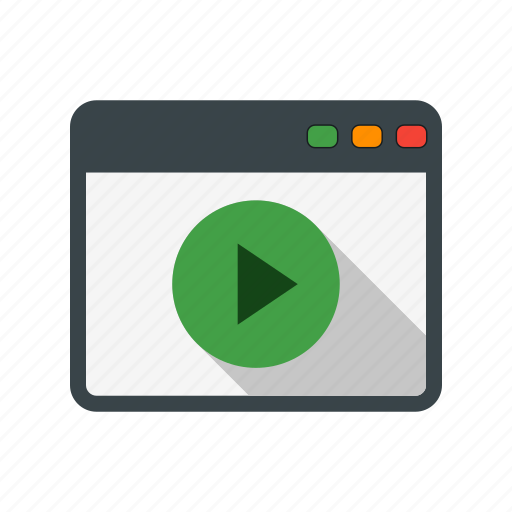 Browser, video, web icon - Download on Iconfinder
