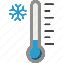 temperature, freeze, cooling, season, thermometer, winter, cold