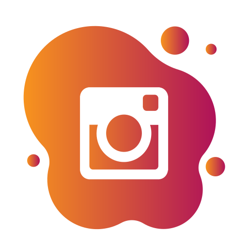 Aquarelle, bubble, gradient, instagram, pink, watercolour, yellow icon - Free download