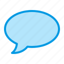 bubble, chat, comment, dialog, speech