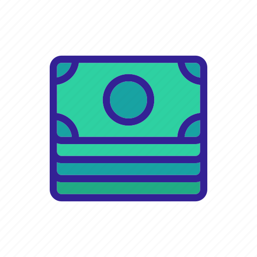 Budget, contour, dollar icon - Download on Iconfinder