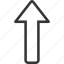 a, arrow, top 