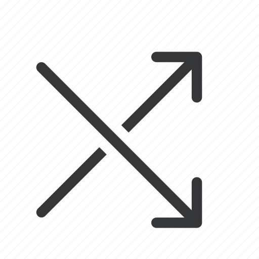 Arrow, arrows, intersected, two ways icon - Download on Iconfinder