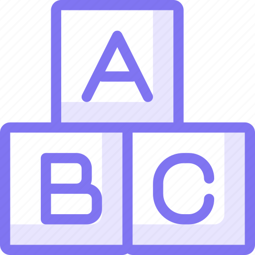 Abc, blocks, education, learning, shape icon - Download on Iconfinder