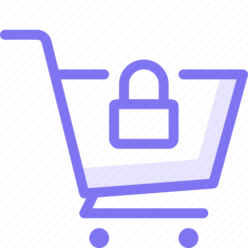 Cart, checkout, lock, online, online shopping, shop icon - Download on Iconfinder