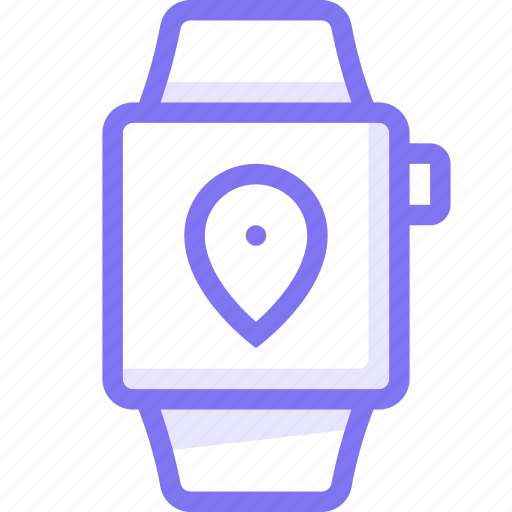 Apple, apple watch, location, smart, watch icon - Download on Iconfinder
