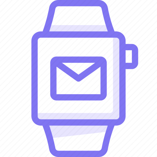 Apple, apple watch, mail, smart, watch icon - Download on Iconfinder
