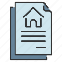 agreement, business, document, home, house, loan, paper